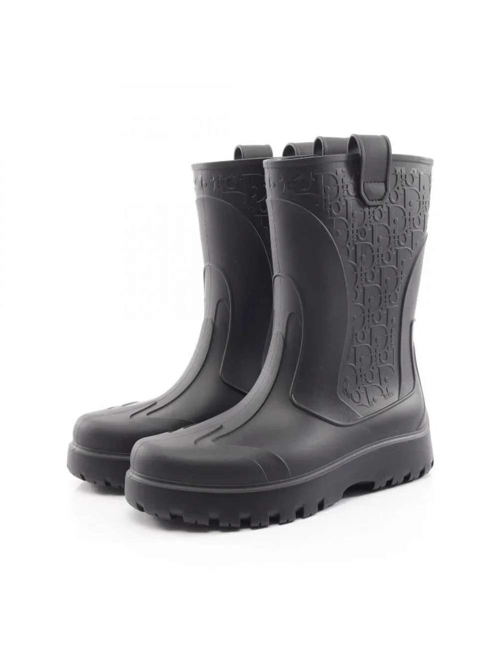 Dior Rain Shoes Garden Oblique Boots